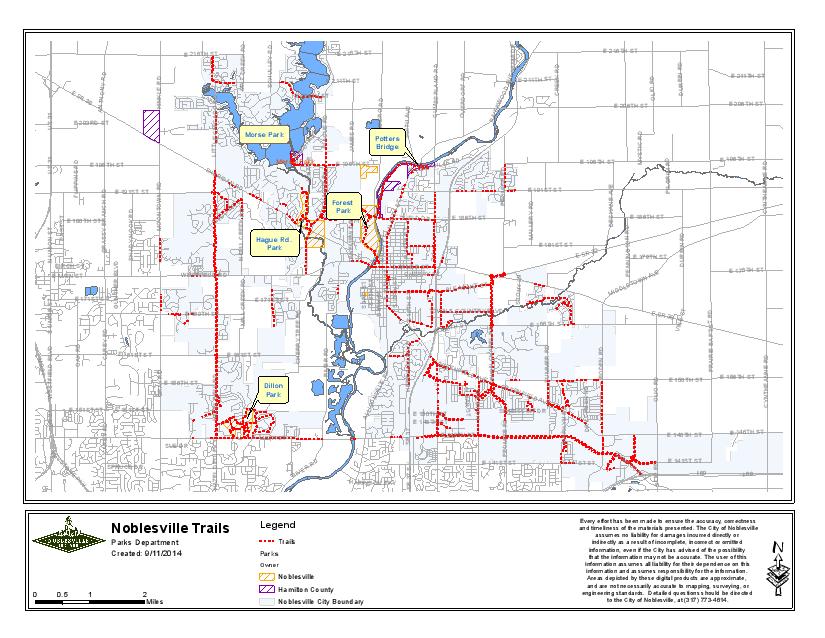 Existing Trails Map